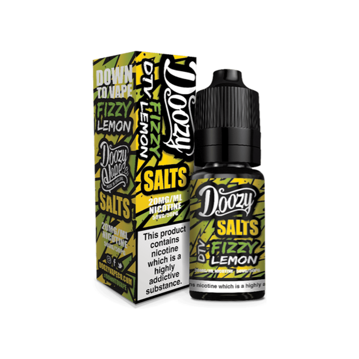 Fizzy Lemon Nic Salt E-Liquid by Doozy Salts - E-Liquids