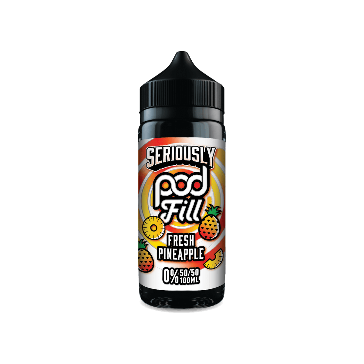 Fresh Pineapple Shortfill E-Liquid by Seriously Pod Fill 100ml - E-Liquids