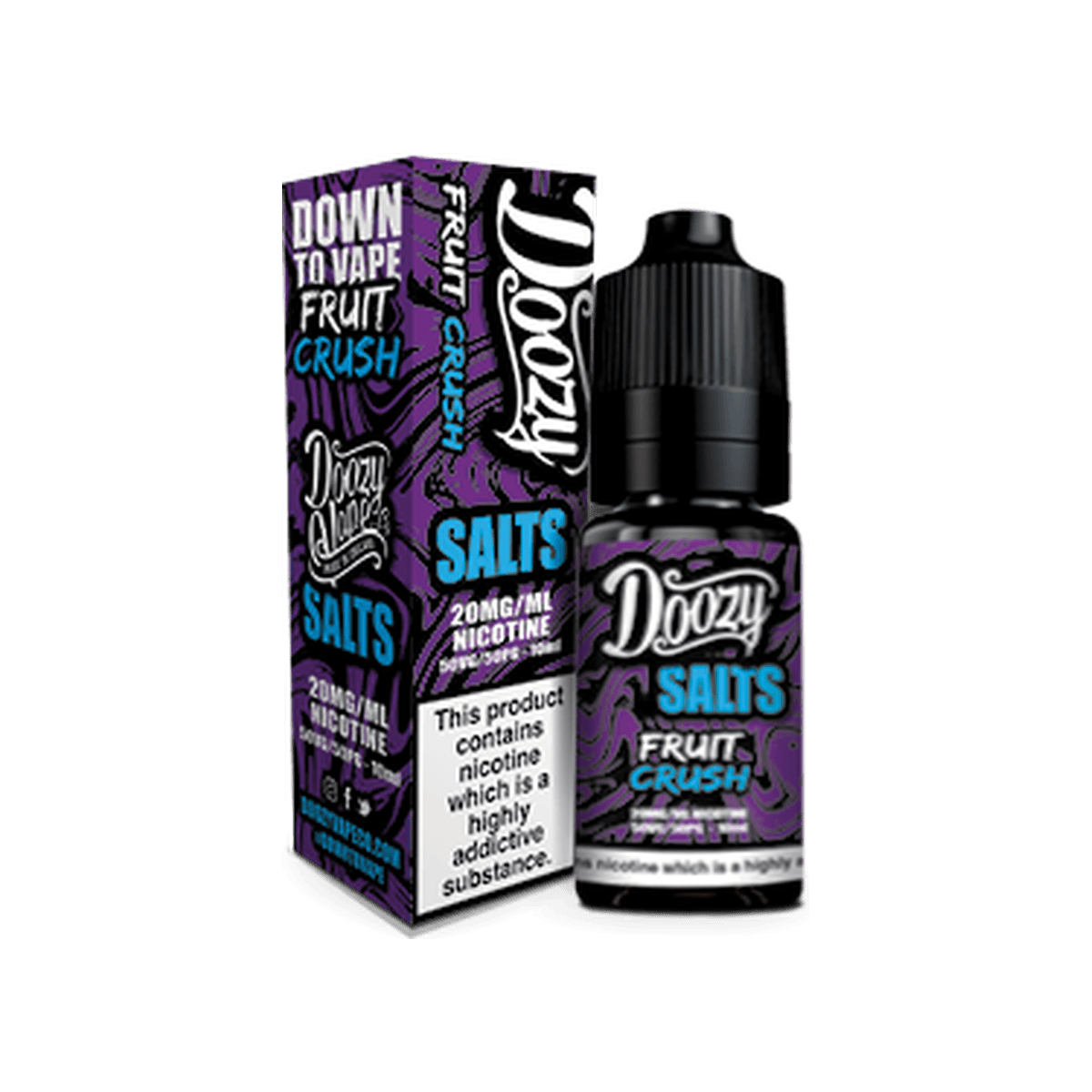Fruit Crush Nic Salt E-Liquid by Doozy Salts - 10mg E-Liquid