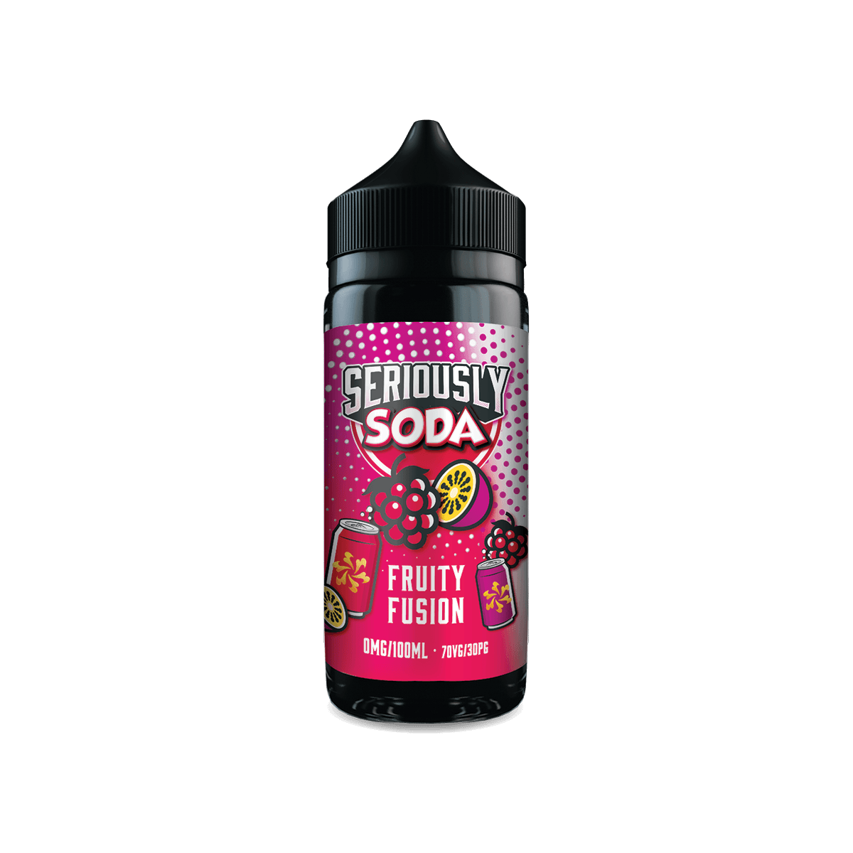Fruity Fusion Shortfill E-Liquid by Seriously Soda 100ml - 0mg E-Liquid