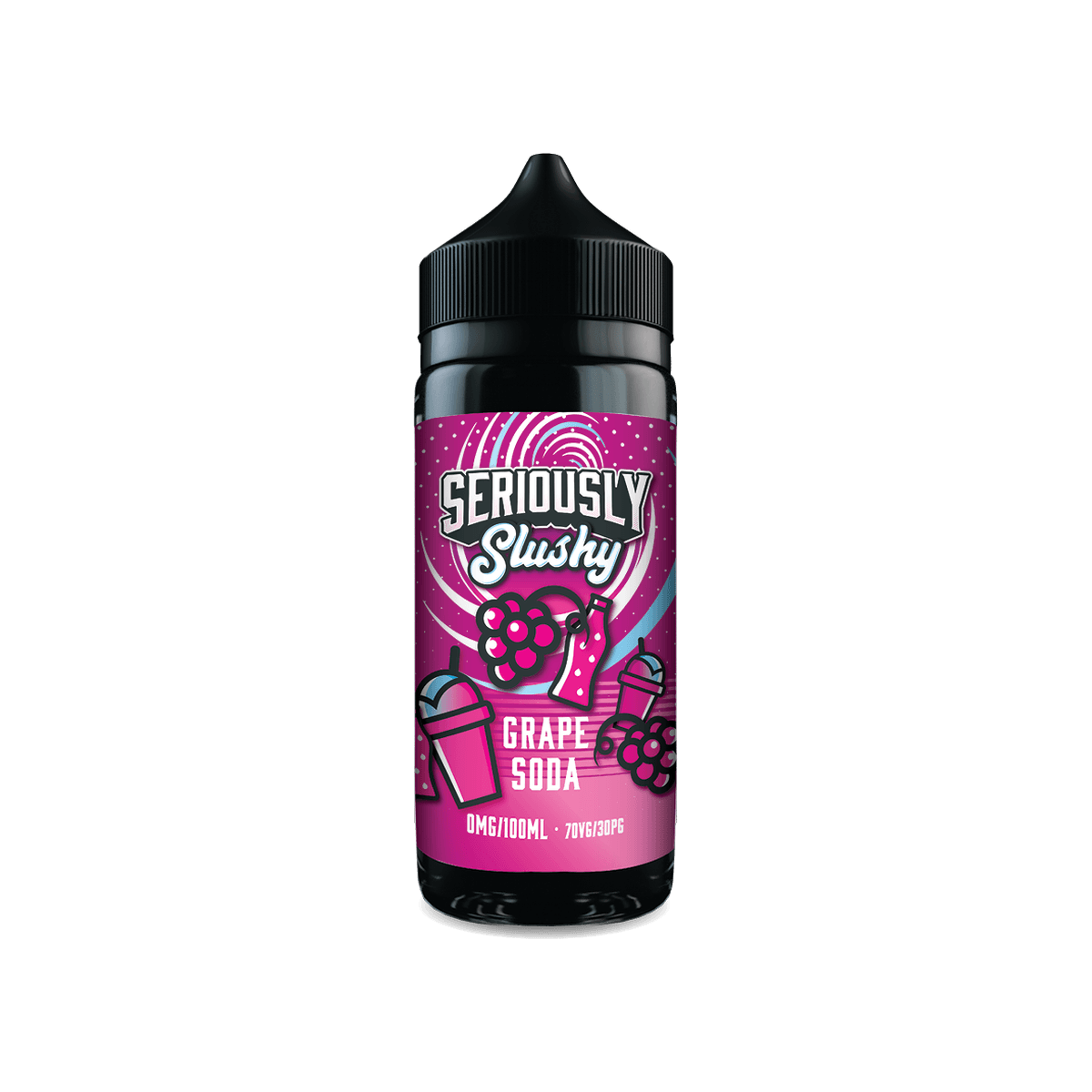 Grape Soda Shortfill E-Liquid by Seriously Slushy 100ml - 0mg E-Liquid