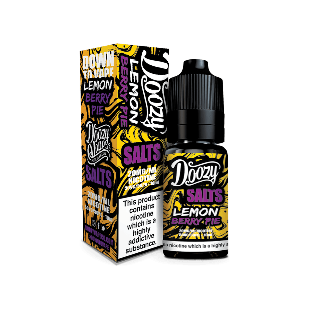 Lemon Berry Pie Nic Salt E-Liquid by Doozy Salts - E-Liquids