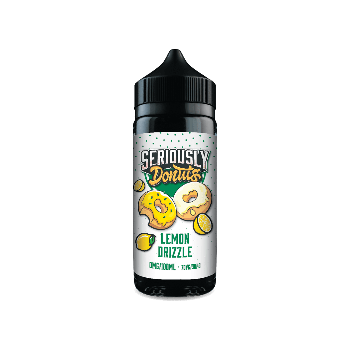 Lemon Drizzle Shortfill E-Liquid by Seriously Donuts 100ml - E-Liquids