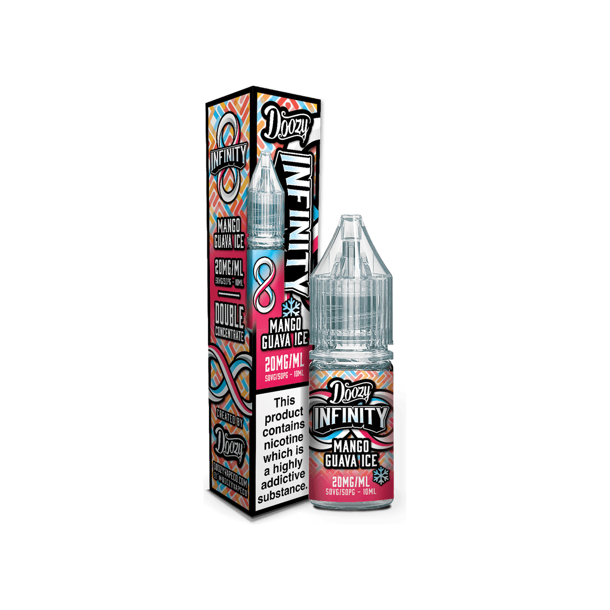 Mango Guava Ice Nic Salt E-Liquid by Doozy Infinity - 10mg E-Liquid