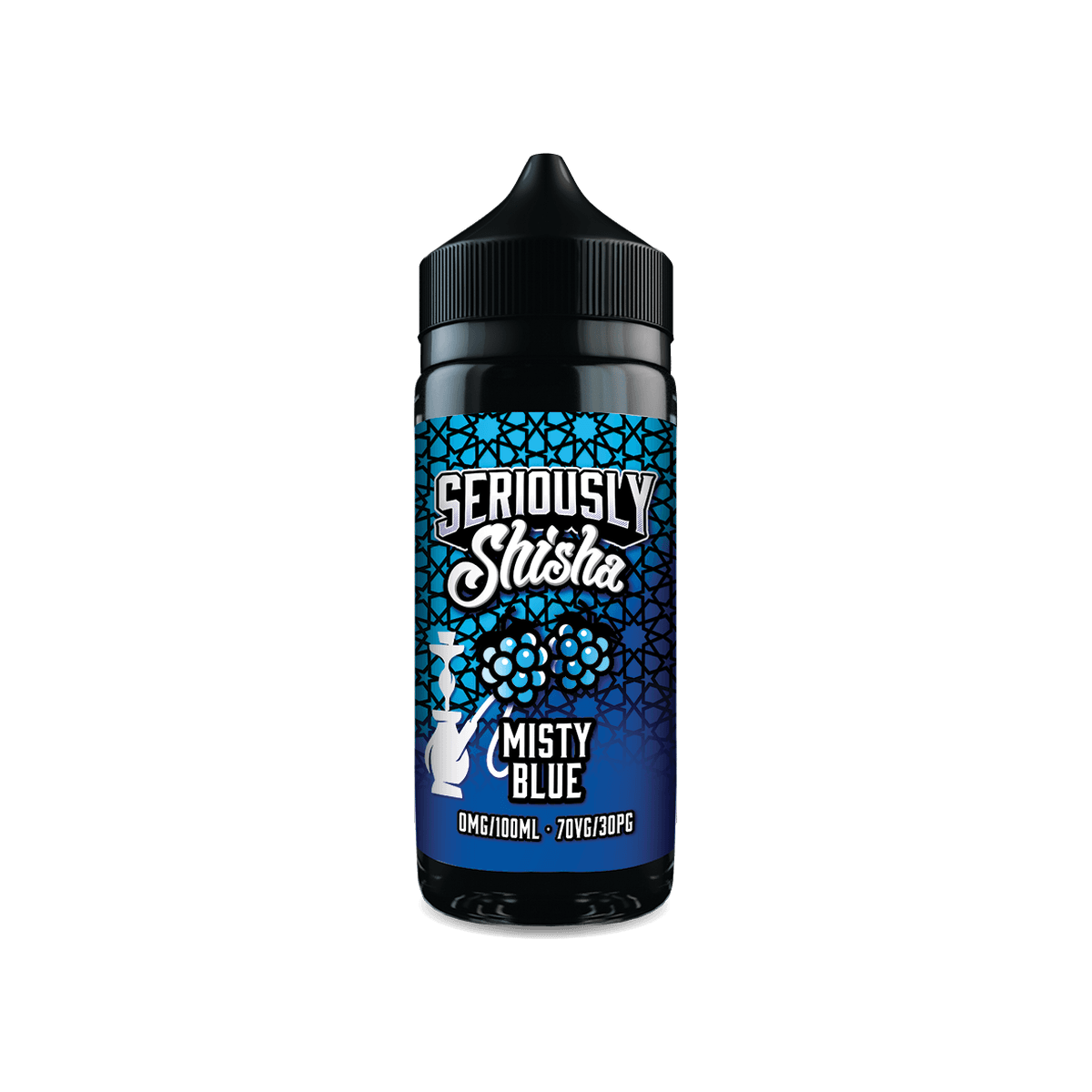 Misty Blue Shortfill E-Liquid by Seriously Shisha 100ml - 0mg E-Liquid