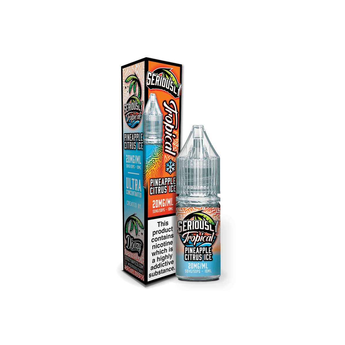 Pineapple Citrus Ice Nic Salt E-Liquid by Seriously Tropical