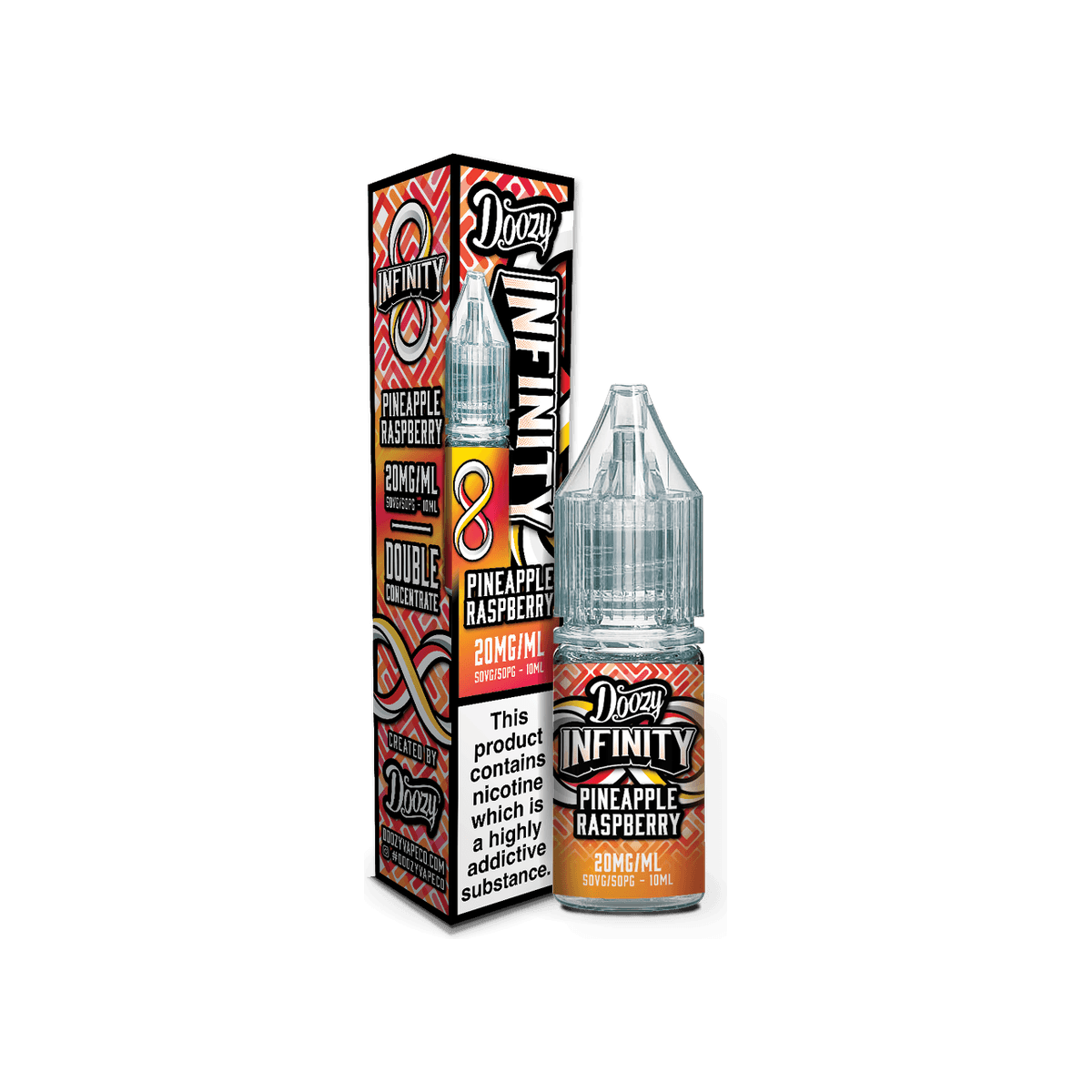 Pineapple Raspberry Nic Salt E-Liquid by Doozy Infinity - E-Liquids