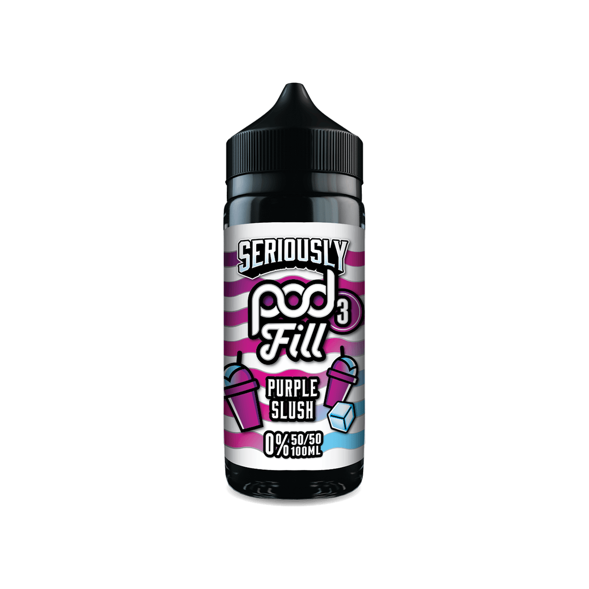 Purple Slush Shortfill E-Liquid by Seriously Pod Fill 3 100ml
