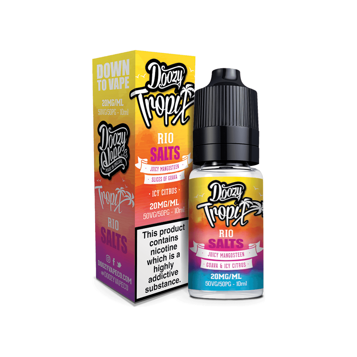 Rio Nic Salt E-Liquid by Doozy Tropix - 10mg E-Liquid