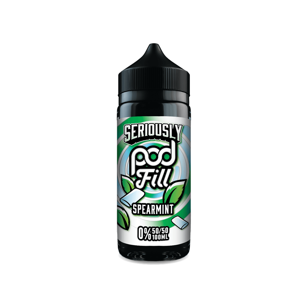 Spearmint Shortfill E-Liquid by Seriously Pod Fill 100ml - 0mg E-Liquid