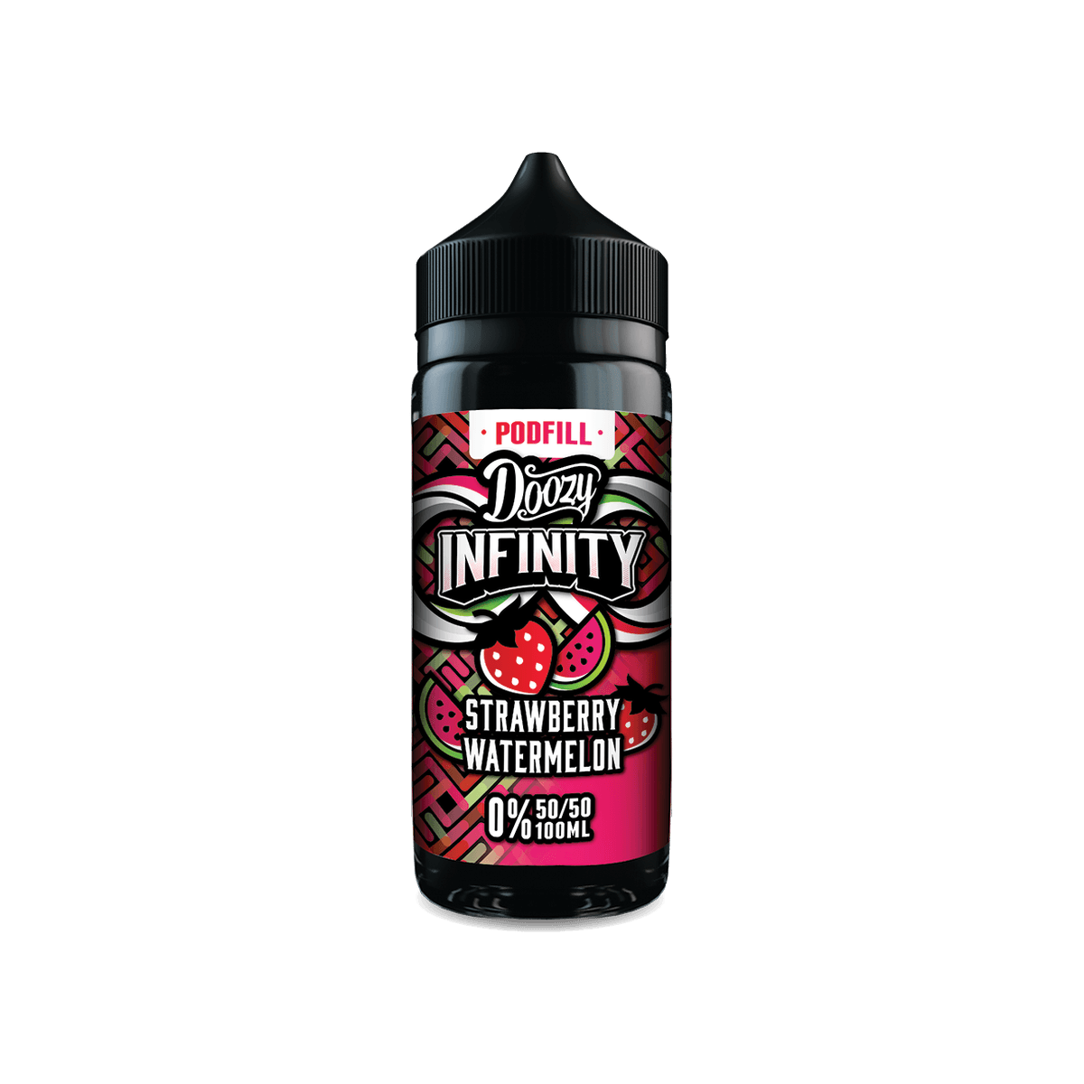 Strawberry Watermelon 50VG Shortfill E-Liquid by Doozy Infinity 100ml