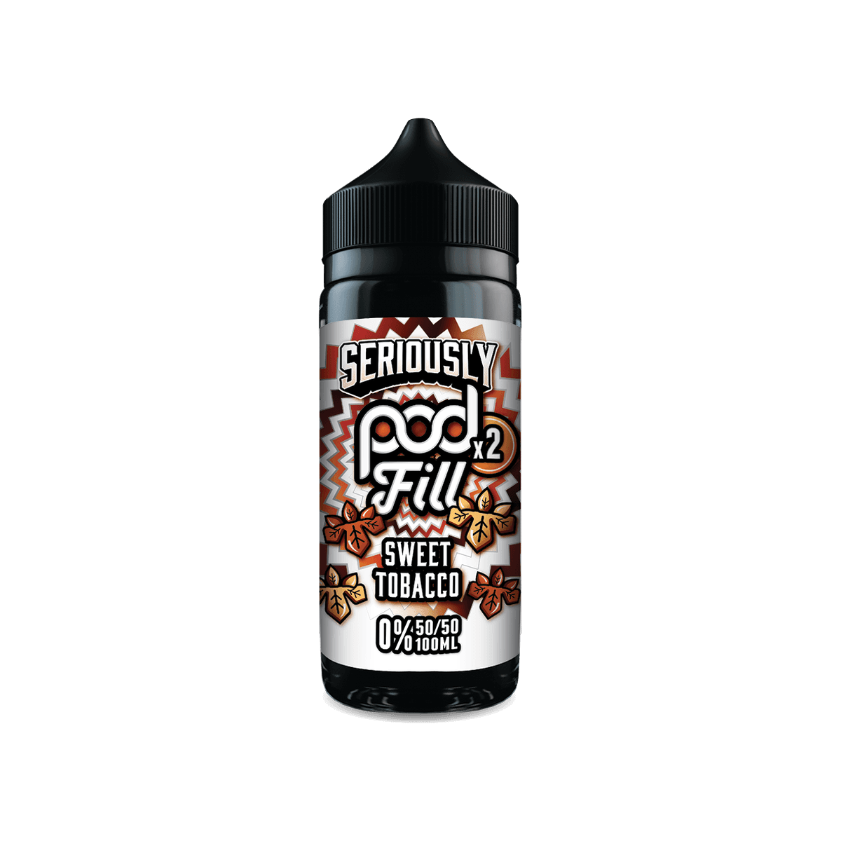 Sweet Tobacco Shortfill E-Liquid by Seriously Pod Fill x2 100ml - 0mg E-Liquid
