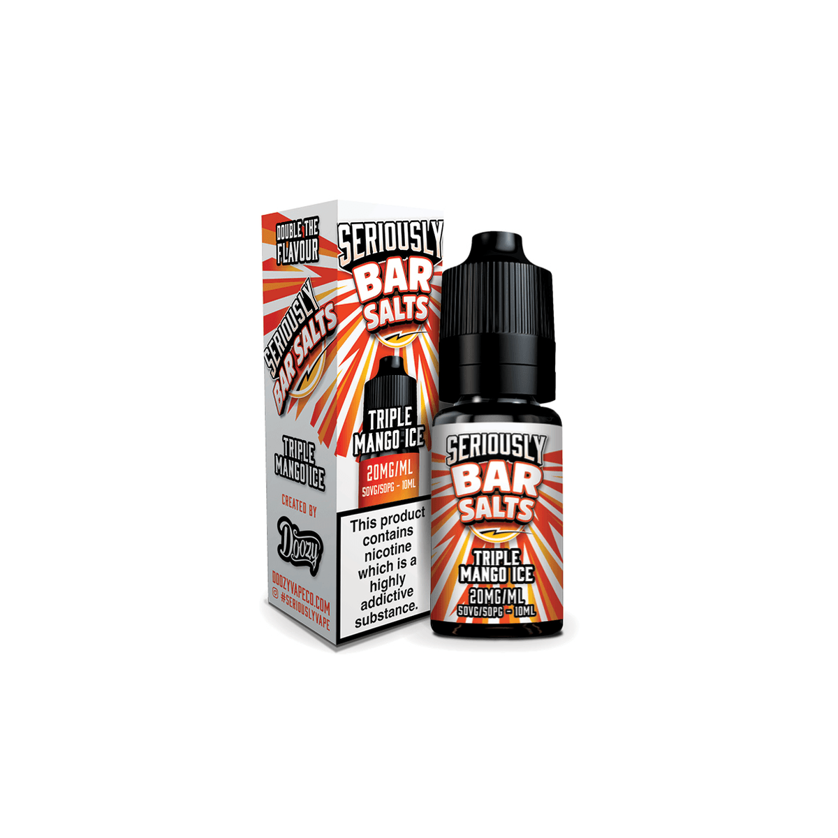 Triple Mango Ice Nic Salt E-Liquid by Seriously Bar Salts