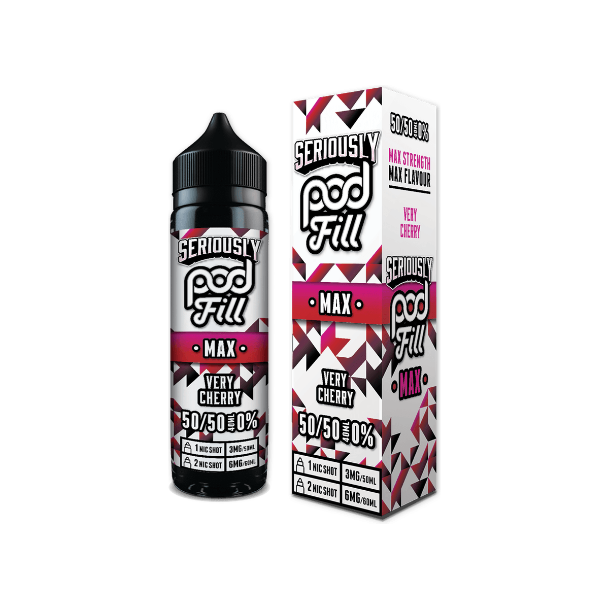 Very Cherry Shortfill E-Liquid by Seriously Pod Fill Max 40ml