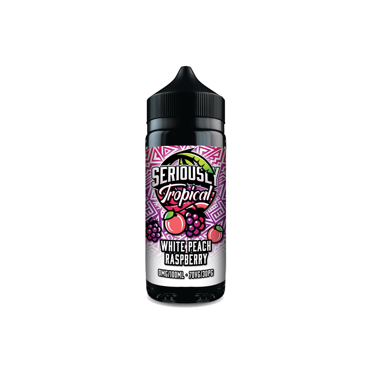 White Peach Raspberry Shortfill E-Liquid by Seriously Tropical 100ml - 0mg E-Liquid