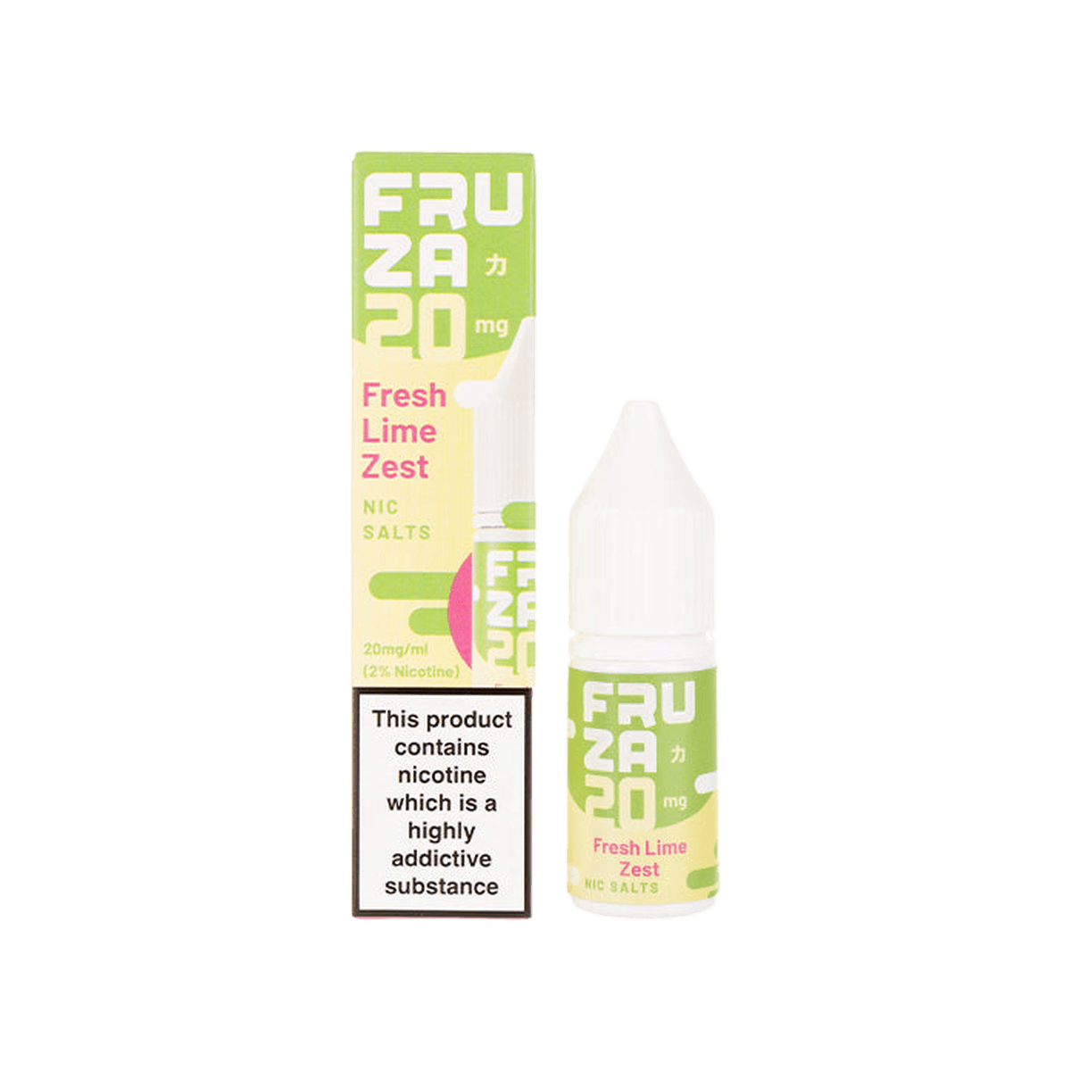 Fresh Lime Zest Nic Salt E-Liquid by Fruza - 10mg E-Liquid