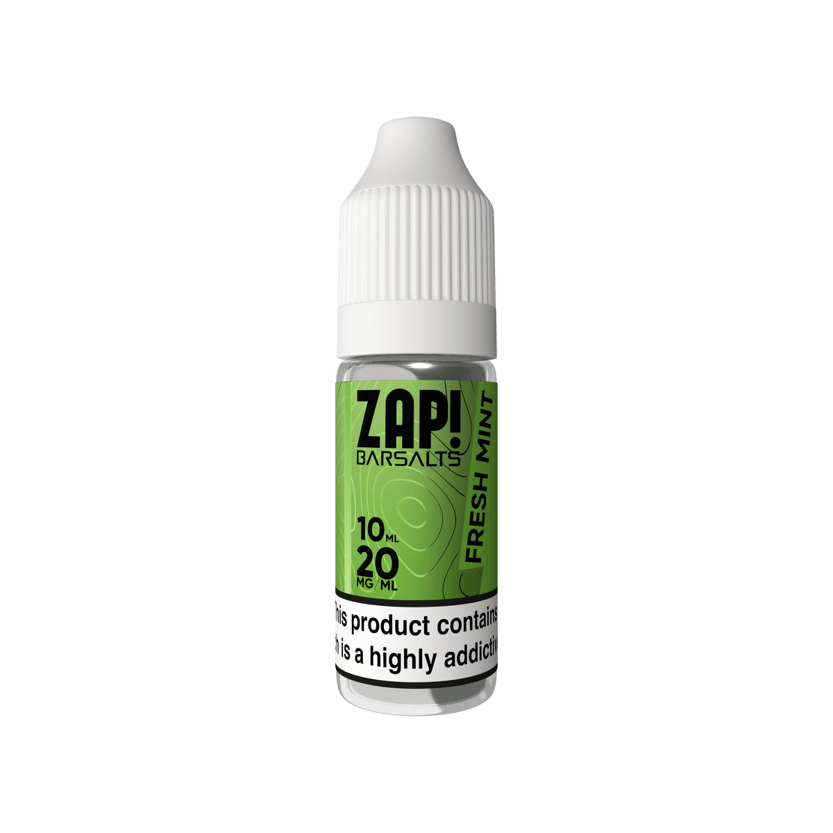 Fresh Mint Nic Salt E-Liquid by Zap Bar Salts - 10mg E-Liquid