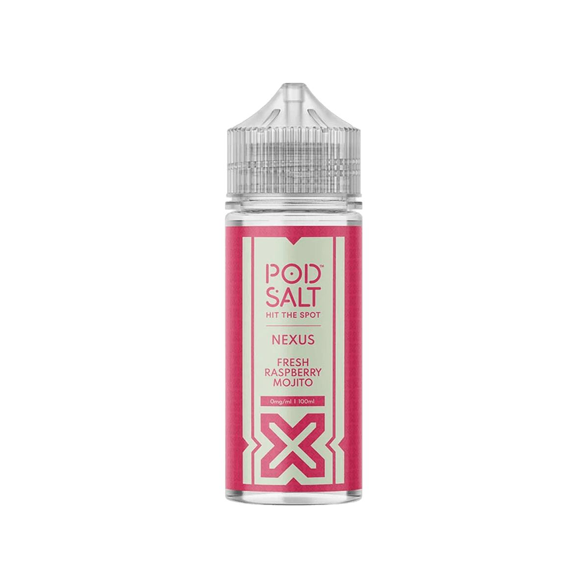 Fresh Raspberry Mojito Shortfill E-Liquid by Pod Salt Nexus 100ml - E-Liquids