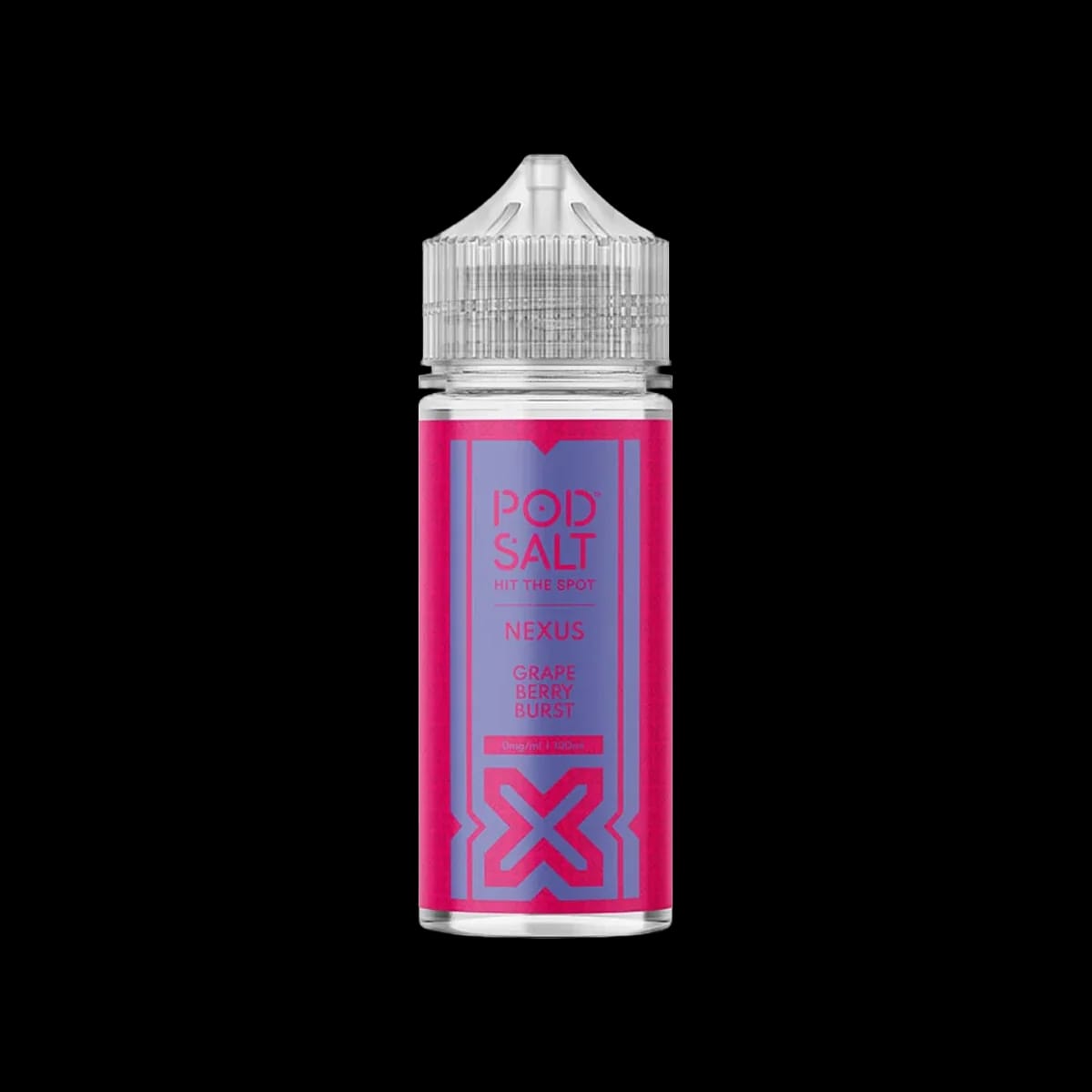 Grape Berry Burst Shortfill E-Liquid by Pod Salt Nexus 100ml