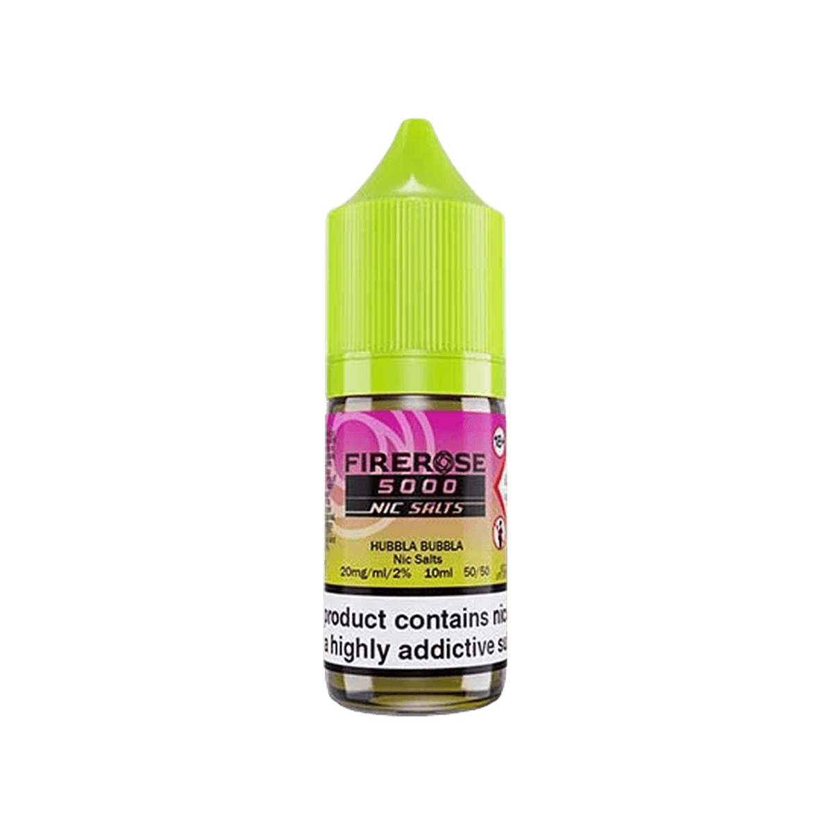 Hubbla Bubbla Nic Salt E-Liquid by Elux Firerose 5000 - 10mg E-Liquid
