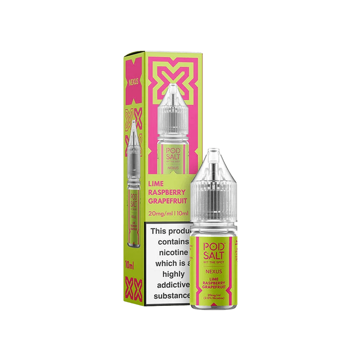 Lime Raspberry Grapefruit Nic Salt E-Liquid by Pod Salt Nexus - E-Liquids