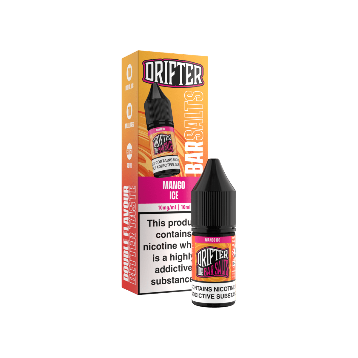 Mango Ice Nic Salt E-Liquid by Drifter Bar Salts - E-Liquids