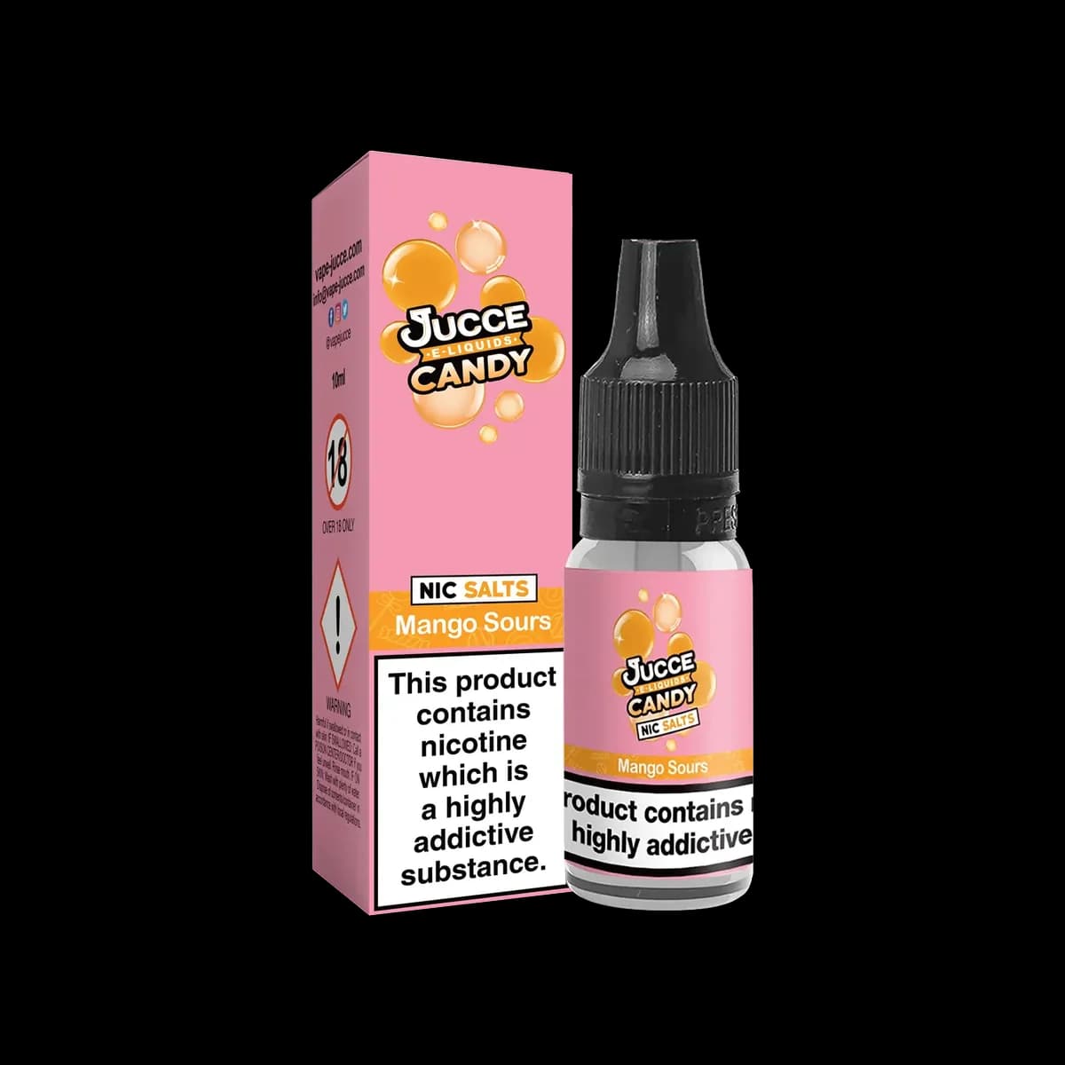 Mango Sours Nic Salt E-Liquid by Jucce Candy - E-Liquids