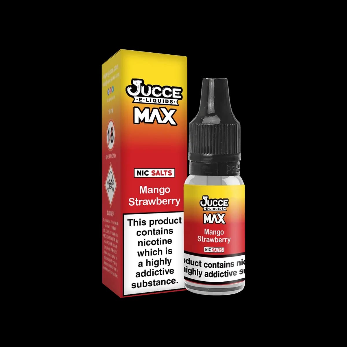Mango Strawberry Nic Salt E-Liquid by Jucce Max