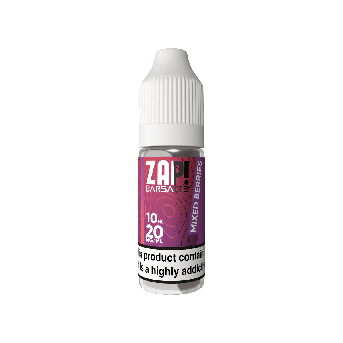 Mixed Berries Nic Salt E-Liquid by Zap! Bar Salts
