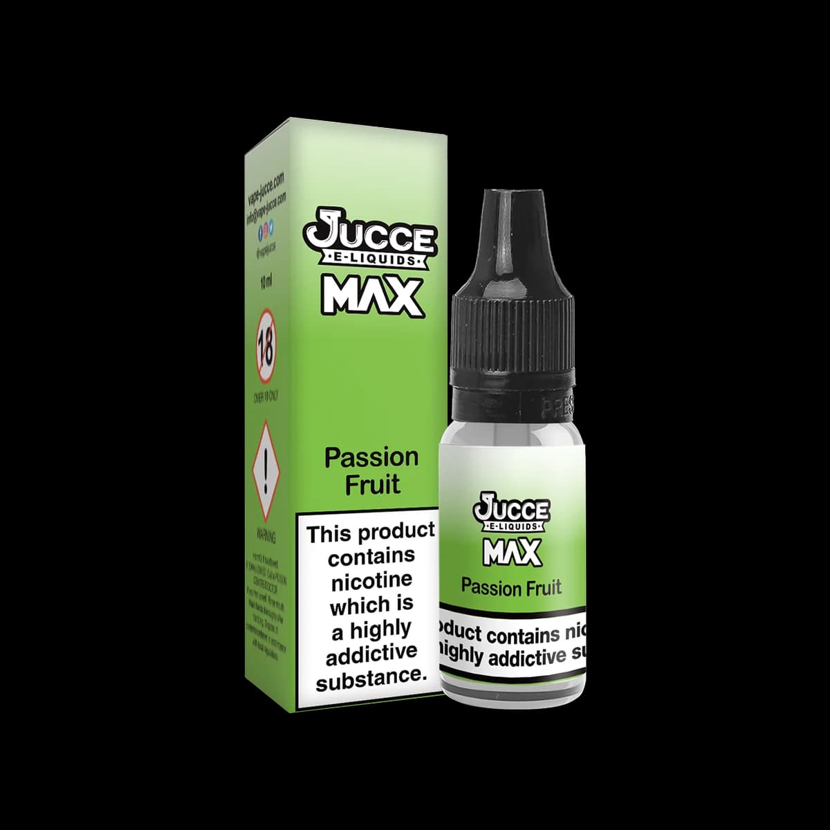 Passion Fruit Nic Salt E-Liquid by Jucce Max - E-Liquids