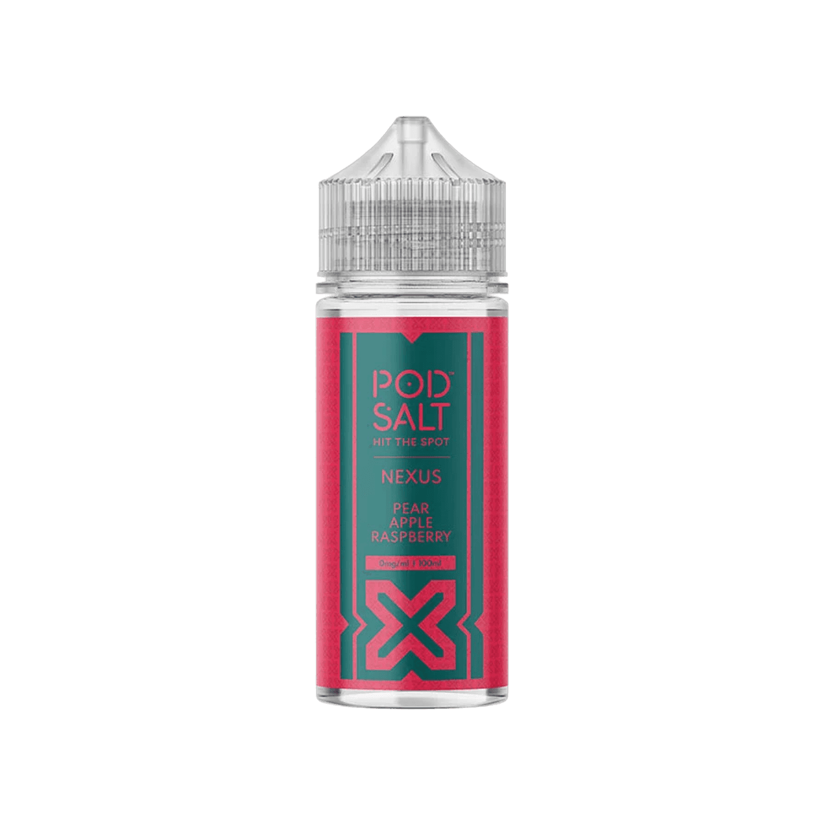 Pear Apple Raspberry Shortfill E-Liquid by Pod Salt Nexus 100ml - 0mg E-Liquid