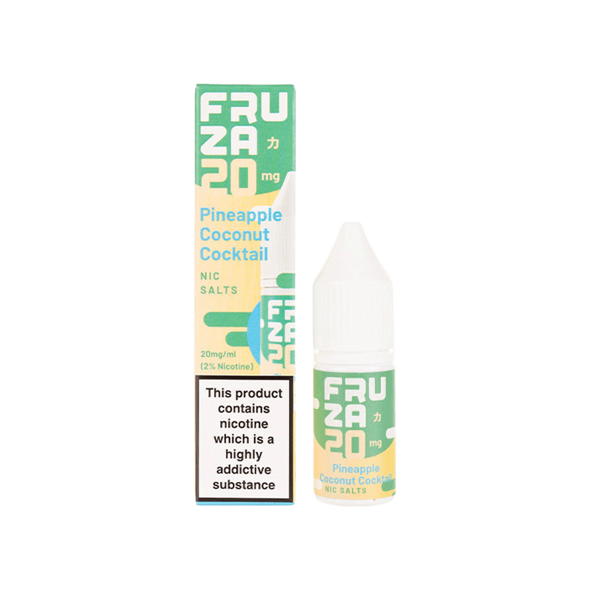 Pineapple Coconut Cocktail Nic Salt E-Liquid by Fruza - 10mg E-Liquid