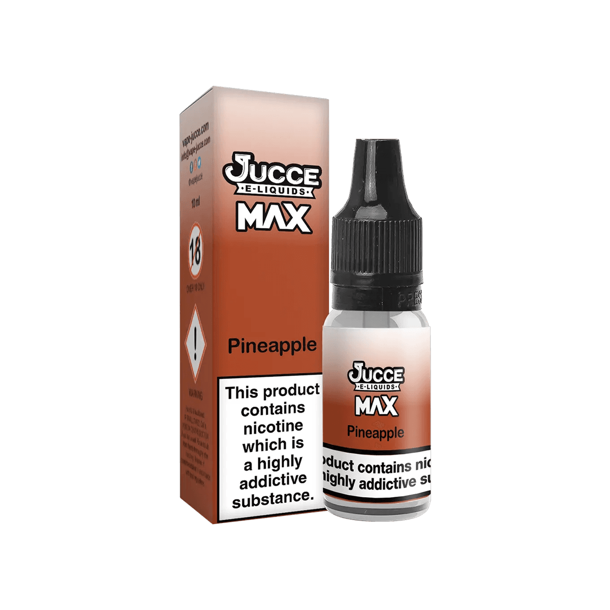 Pineapple Nic Salt E-Liquid by Jucce Max - E-Liquids