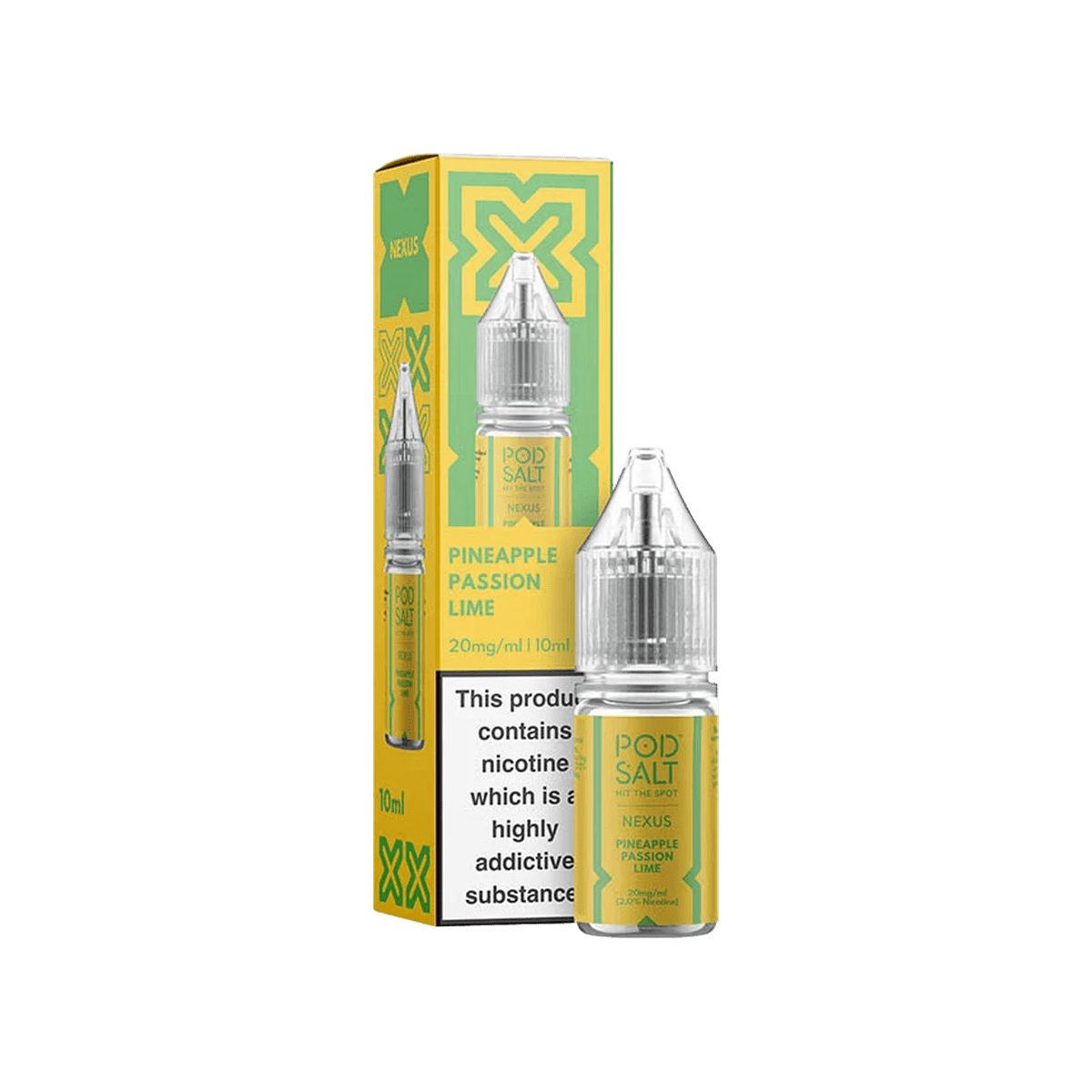 Pineapple Passion Lime Nic Salt E-Liquid by Pod Salt Nexus - E-Liquids