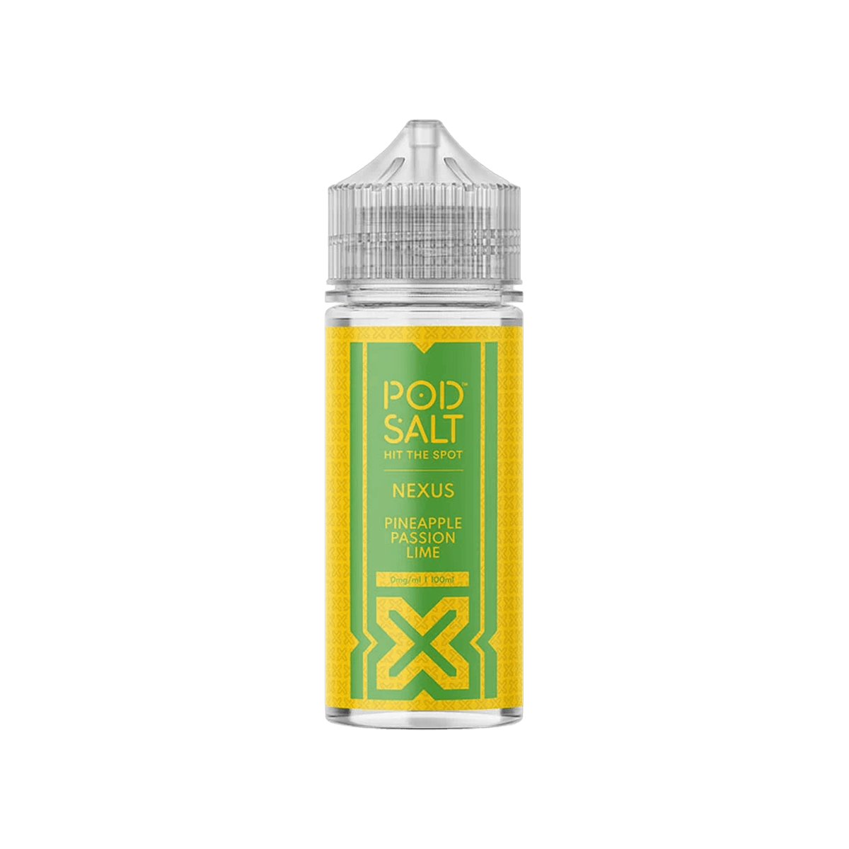Pineapple Passion Lime Shortfill E-Liquid by Pod Salt Nexus 100ml
