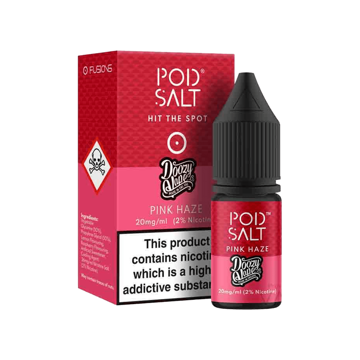 Pink Haze Nic Salt E-Liquid by Pod Salt Doozy Vape - E-Liquids