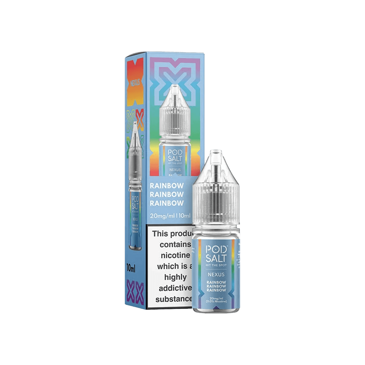 Rainbow Nic Salt E-Liquid by Pod Salt Nexus - E-Liquids