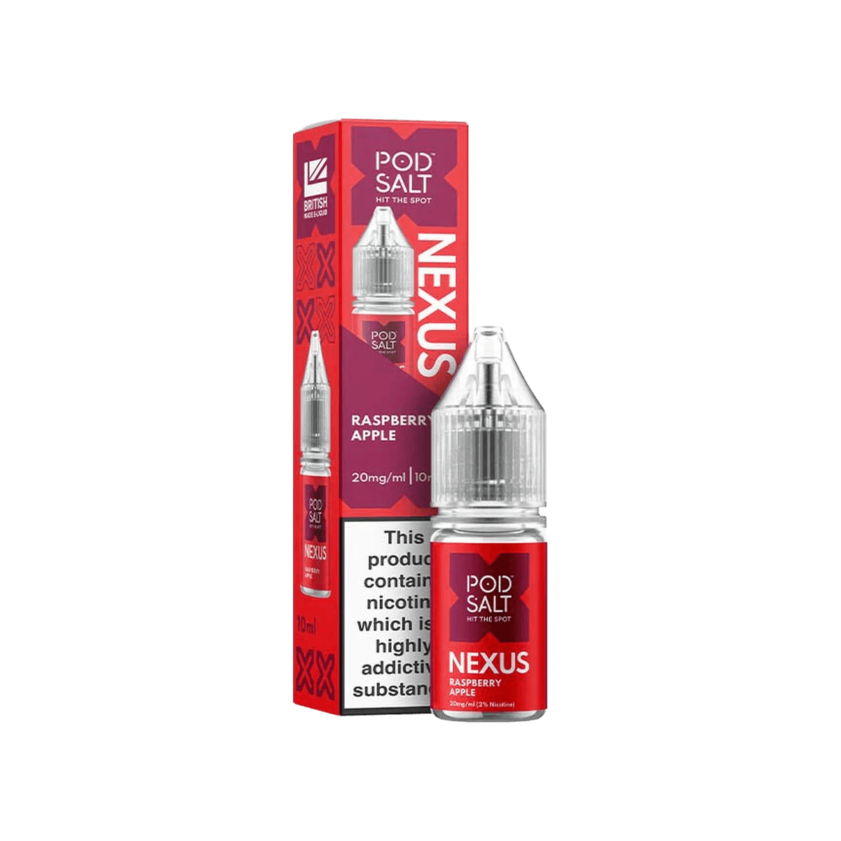 Raspberry Apple Nic Salt E-Liquid by Pod Salt Nexus - E-Liquids