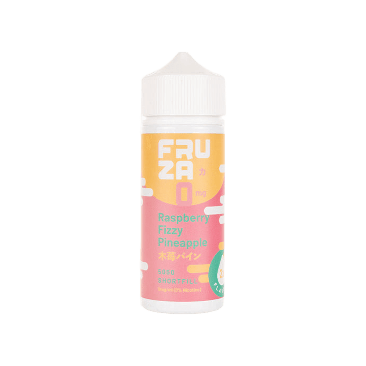 Raspberry Fizzy Pineapple 100ml Shortfill E-Liquid by Fruza