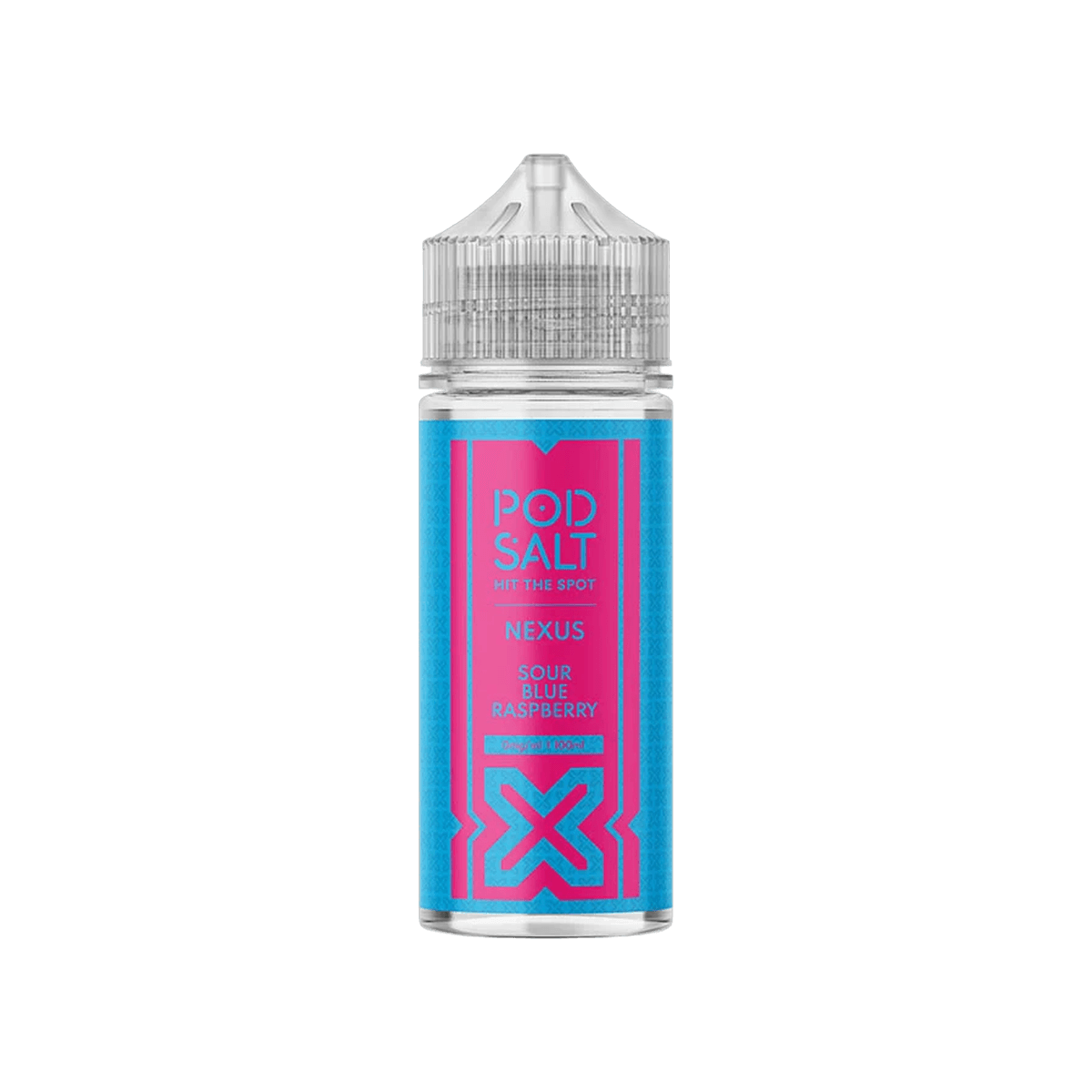 Sour Blue Raspberry Shortfill E-Liquid by Pod Salt Nexus 100ml - E-Liquids