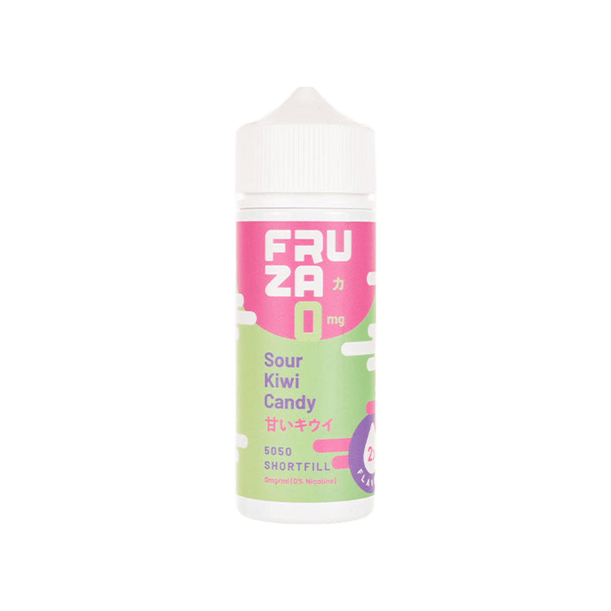 Sour Kiwi Candy 100ml Shortfill E-Liquid by Fruza - 0mg E-Liquid