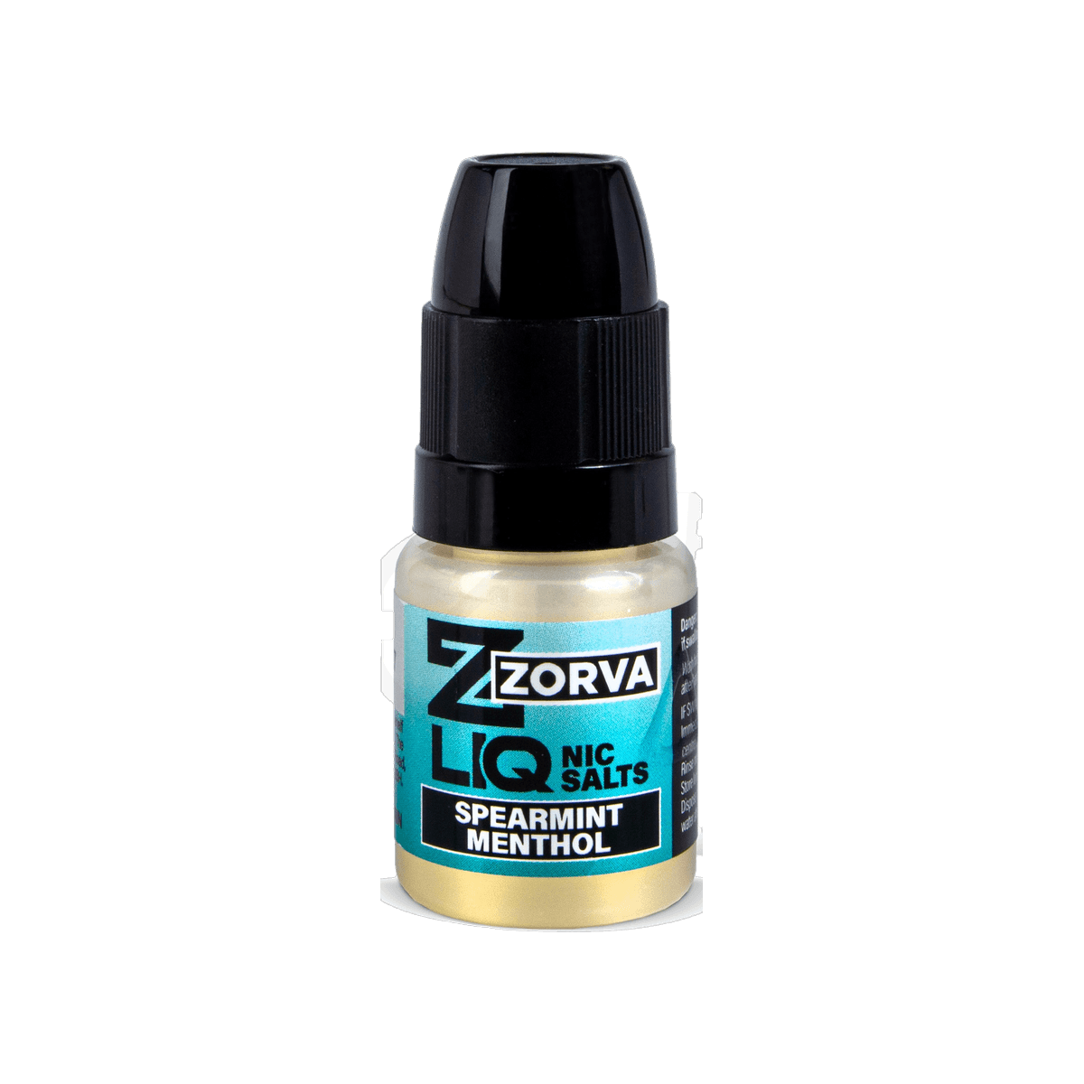 Spearmint Menthol Nic Salt E-Liquid by Zorva Liq