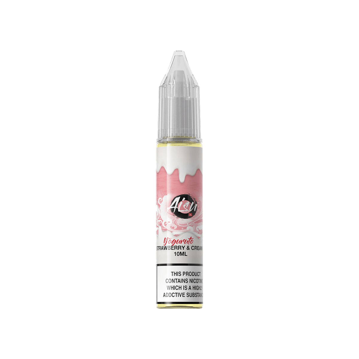 Strawberry Cream Nic Salt E-Liquid by Aisu Yoguruto - 10mg E-Liquid