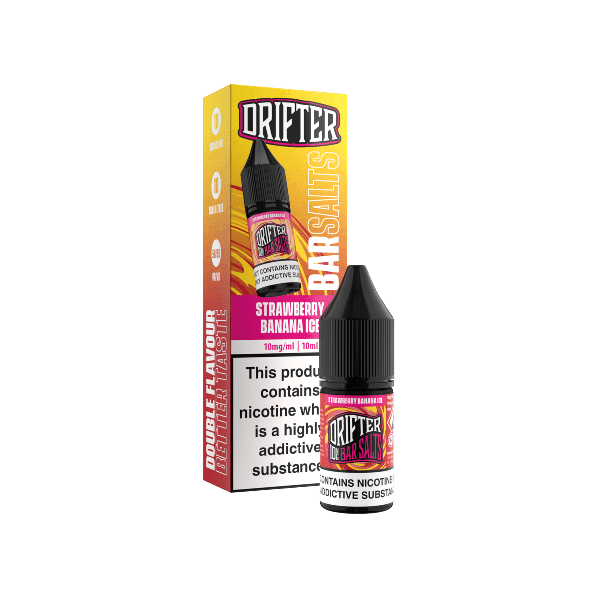 Strawberry Banana Ice Nic Salt E-Liquid by Drifter Bar Salts - E-Liquids