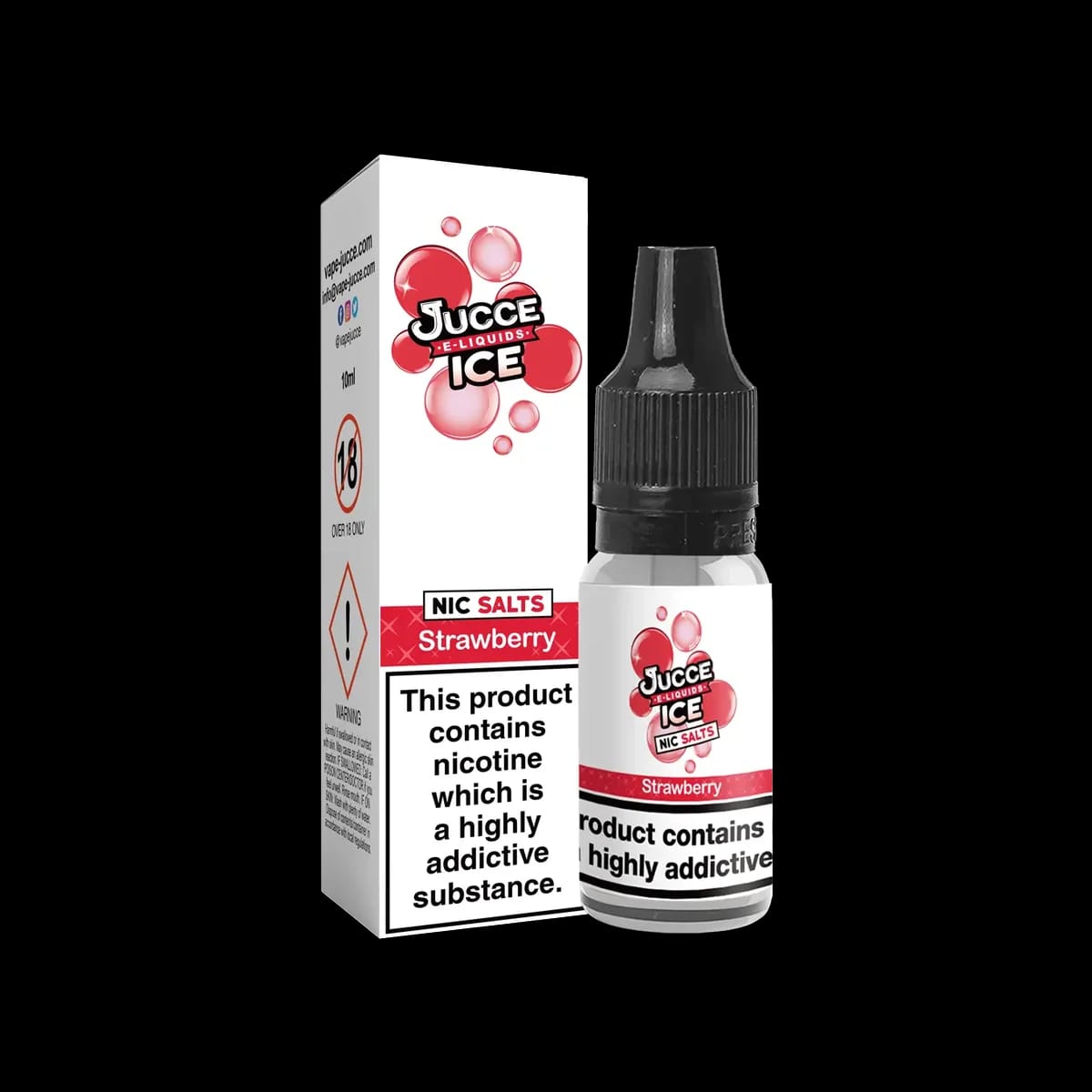 Strawberry Nic Salt E-Liquid by Jucce Ice