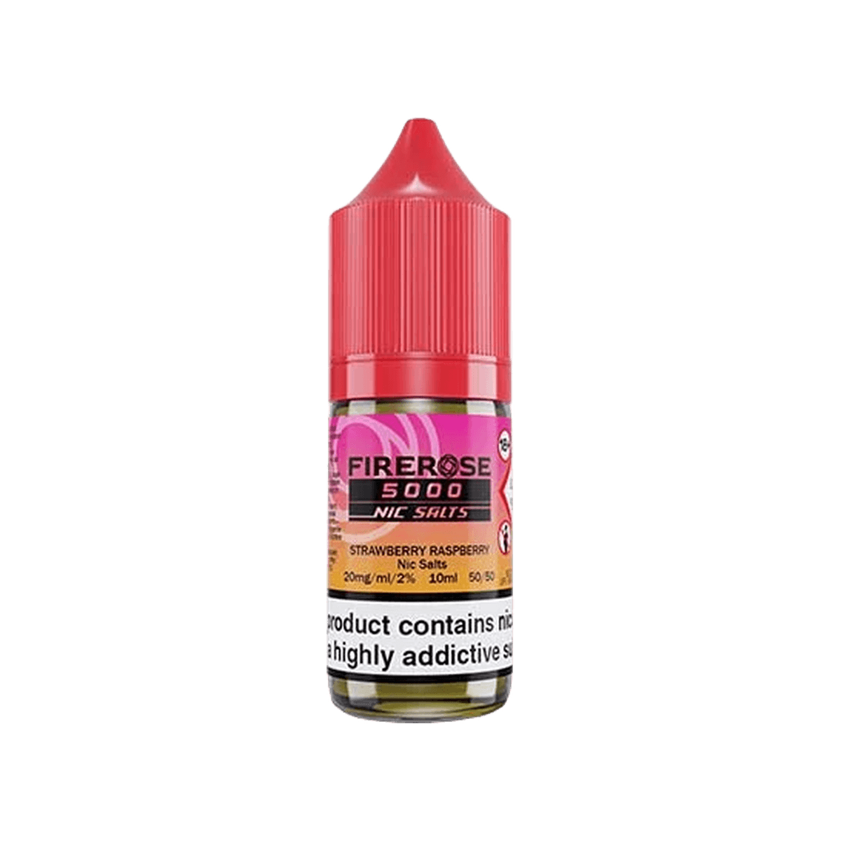 Strawberry Raspberry Nic Salt E-Liquid by Elux Firerose 5000 - 10mg E-Liquid