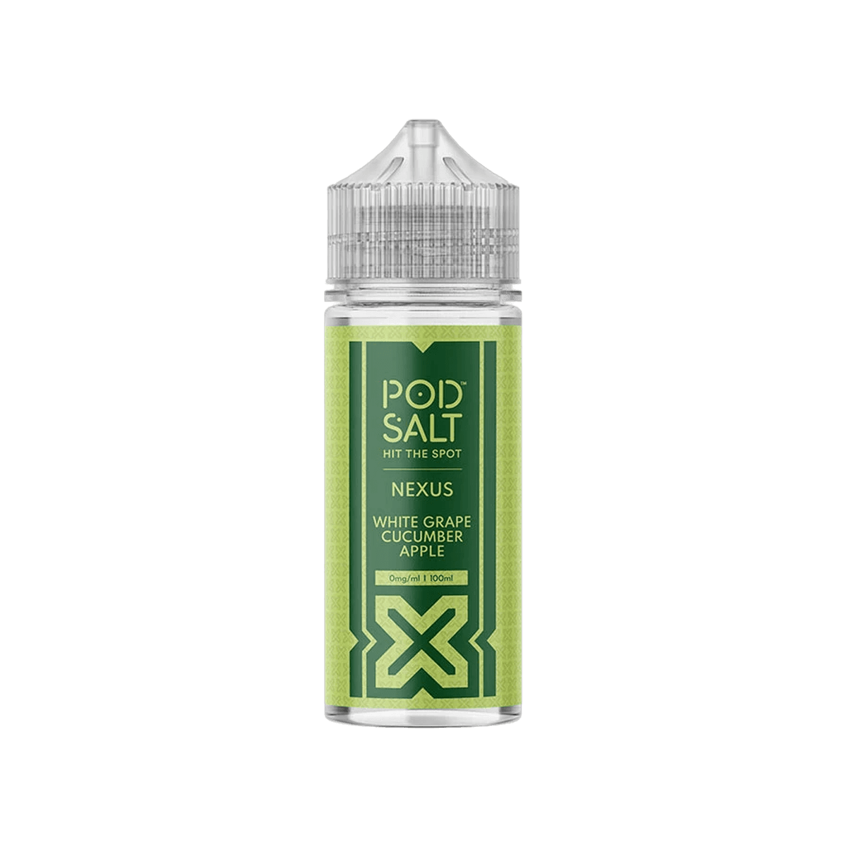 White Grape Cucumber Apple Shortfill E-Liquid by Pod Salt Nexus 100ml - E-Liquids