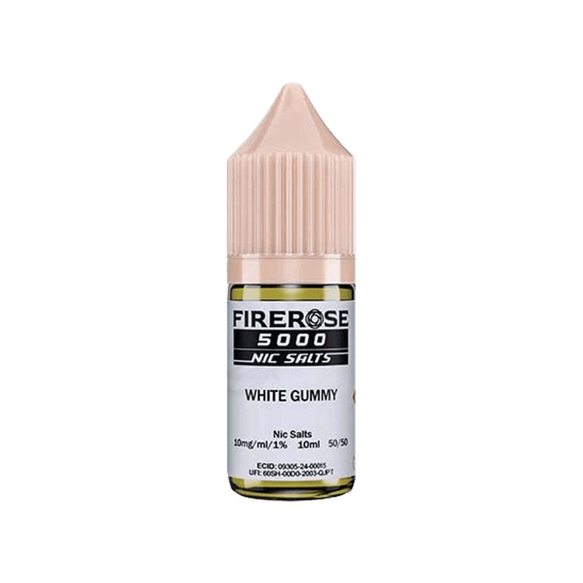 White Gummy Nic Salt E-Liquid by Elux Firerose 5000 - 10mg E-Liquid