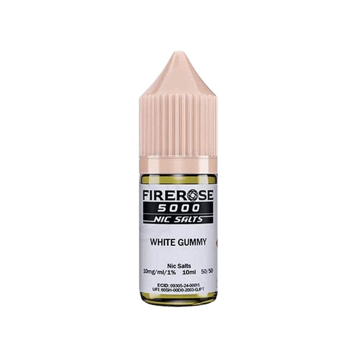 White Gummy Nic Salt E-Liquid by Elux Firerose 5000