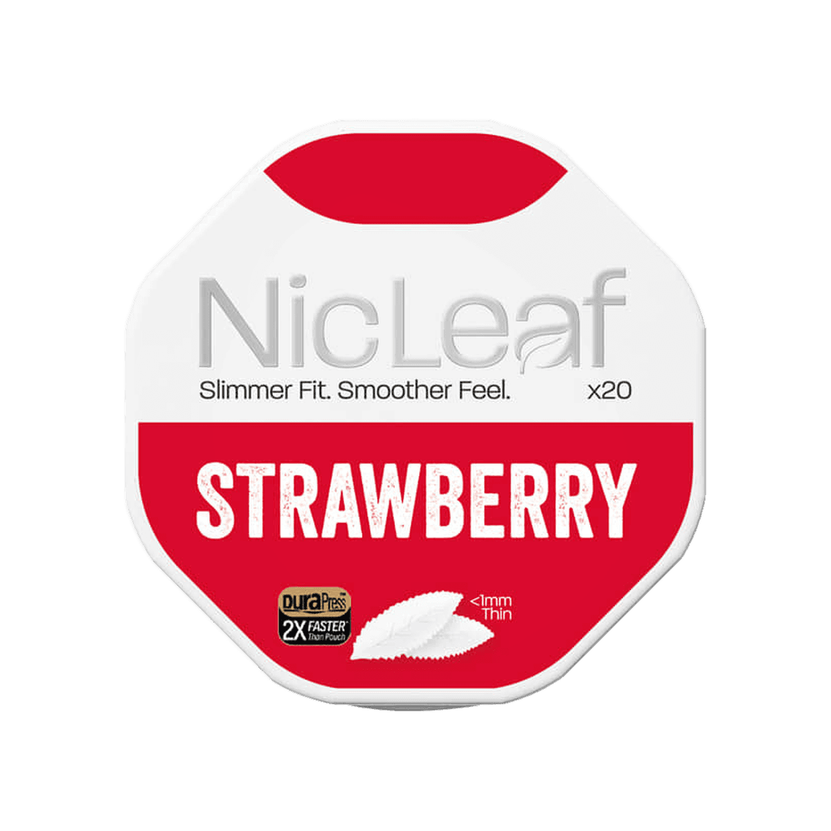 Nicleaf Strawberry Nicotine Leaves - Nicotine Pouches